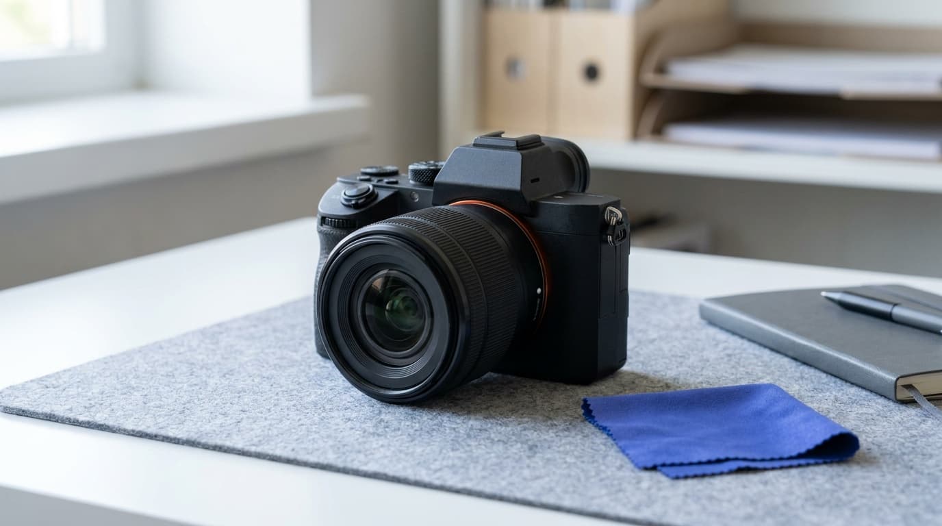 An affordable mirrorless camera with a kit lens