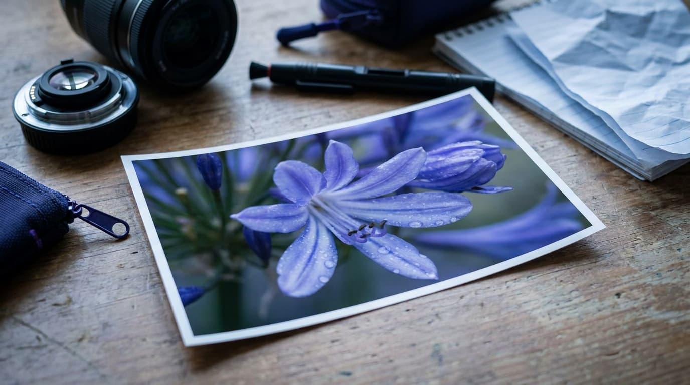A macro flower rendered sharp from the nearest petal to the back of the bloom