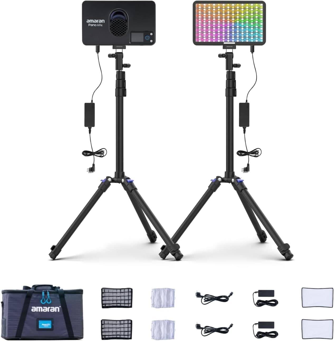 Amaran P60c RGBWW soft panel light