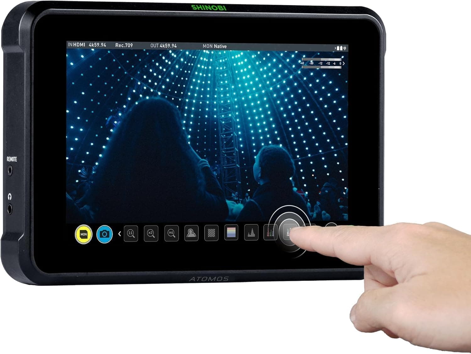 Atomos Shinobi 7 field monitor