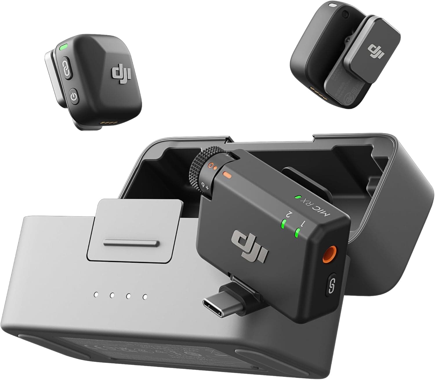 DJI Mic 2 wireless microphone system