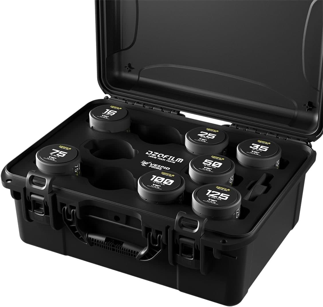 DZOFilm Vespid cine prime lens set