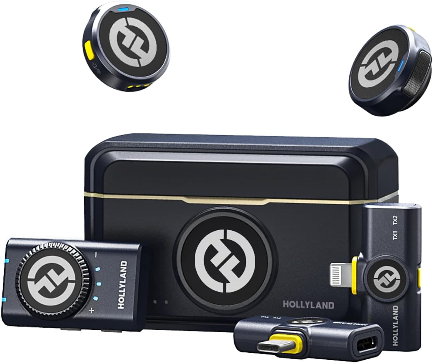 Hollyland Lark M2 wireless microphone system