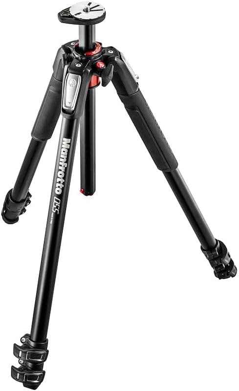 Manfrotto MT055XPRO3 aluminum tripod with horizontal column
