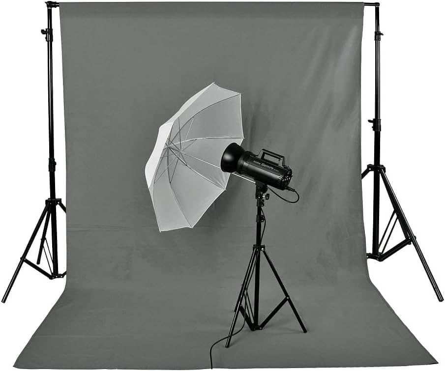 Neewer 10 x 12 foot gray polyester photography backdrop