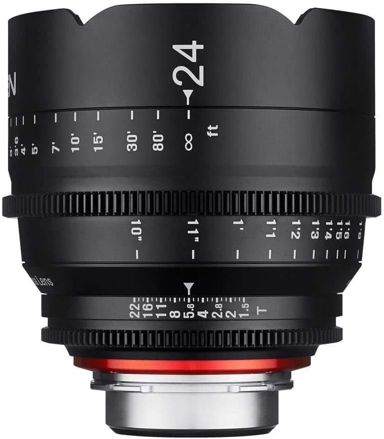 Rokinon Xeen CF 24mm T1.5 cine lens