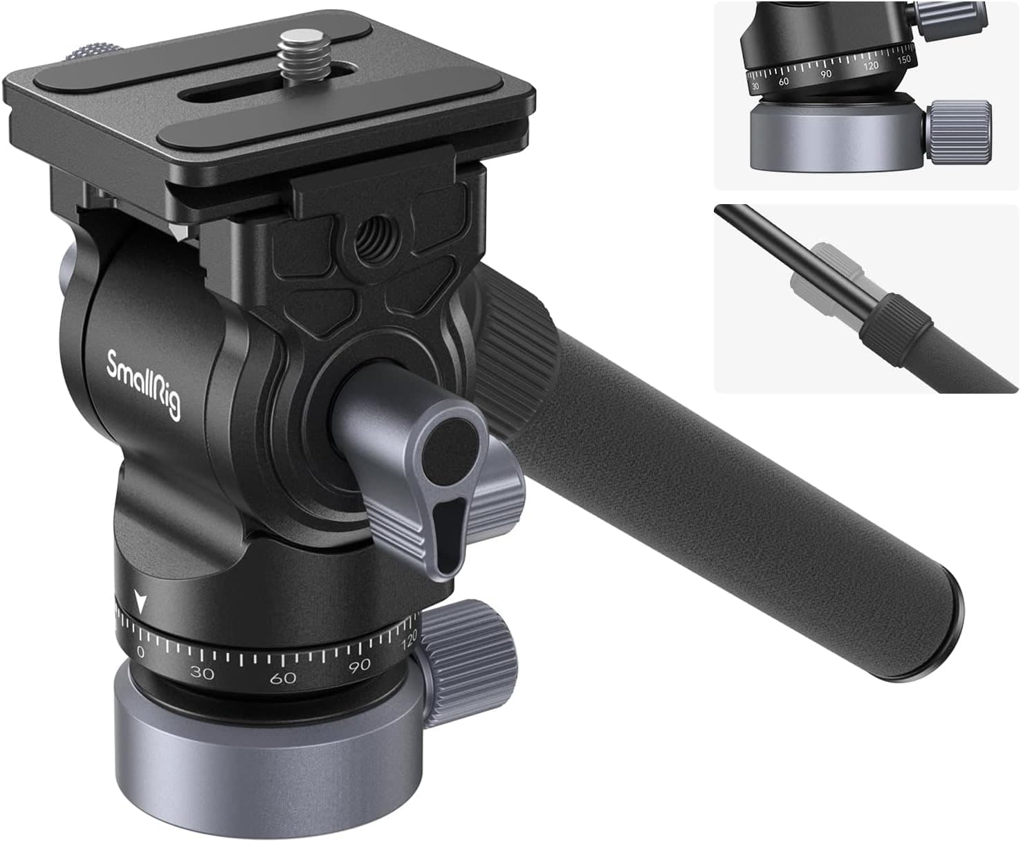 SmallRig CH20 compact fluid head