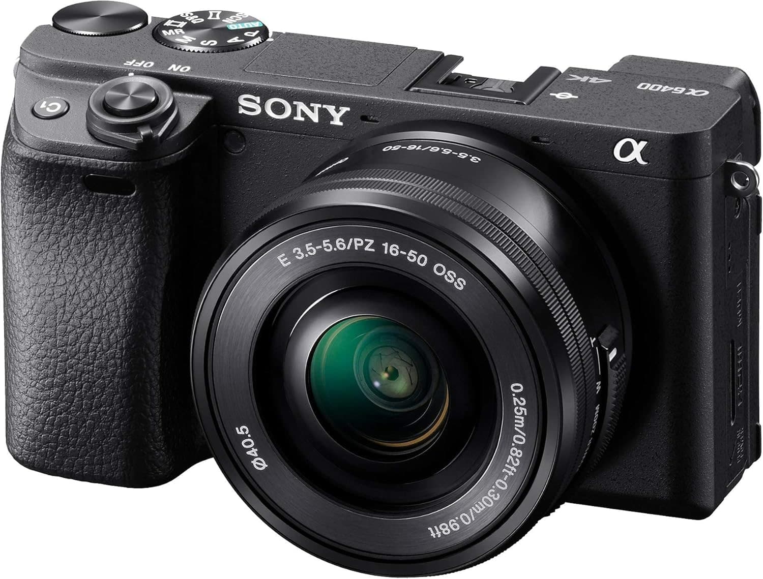 Sony a6400 with 16-50mm lens