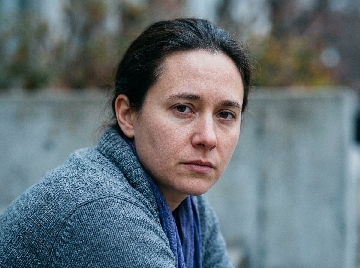 A headshot where the sharp face stands cleanly separated from a softly blurred background with no distractions